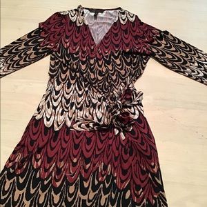 BCBG WRAP DRESS SIZE MEDIUM